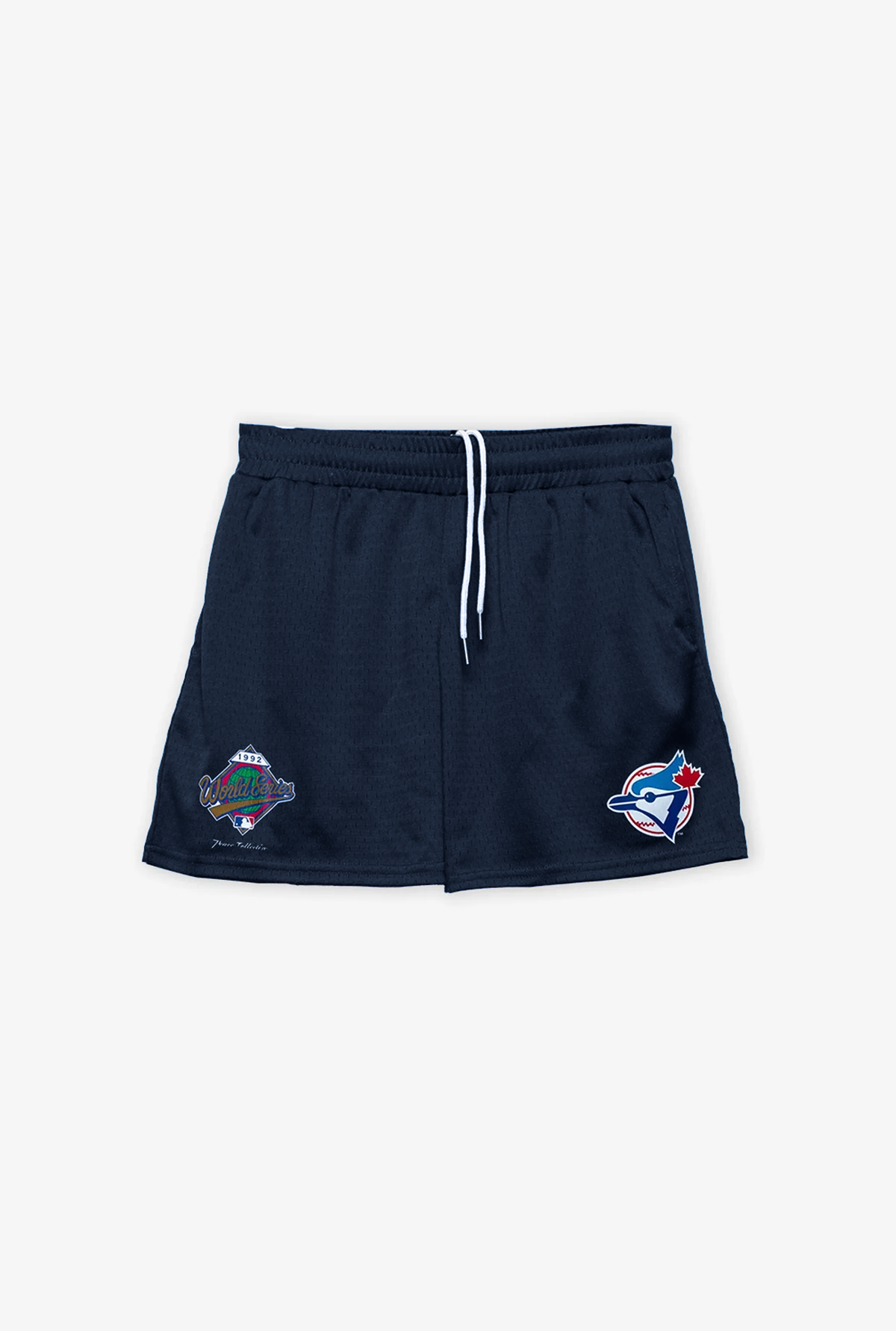 Toronto Blue Jays 1992 World Series Mesh Shorts - Navy