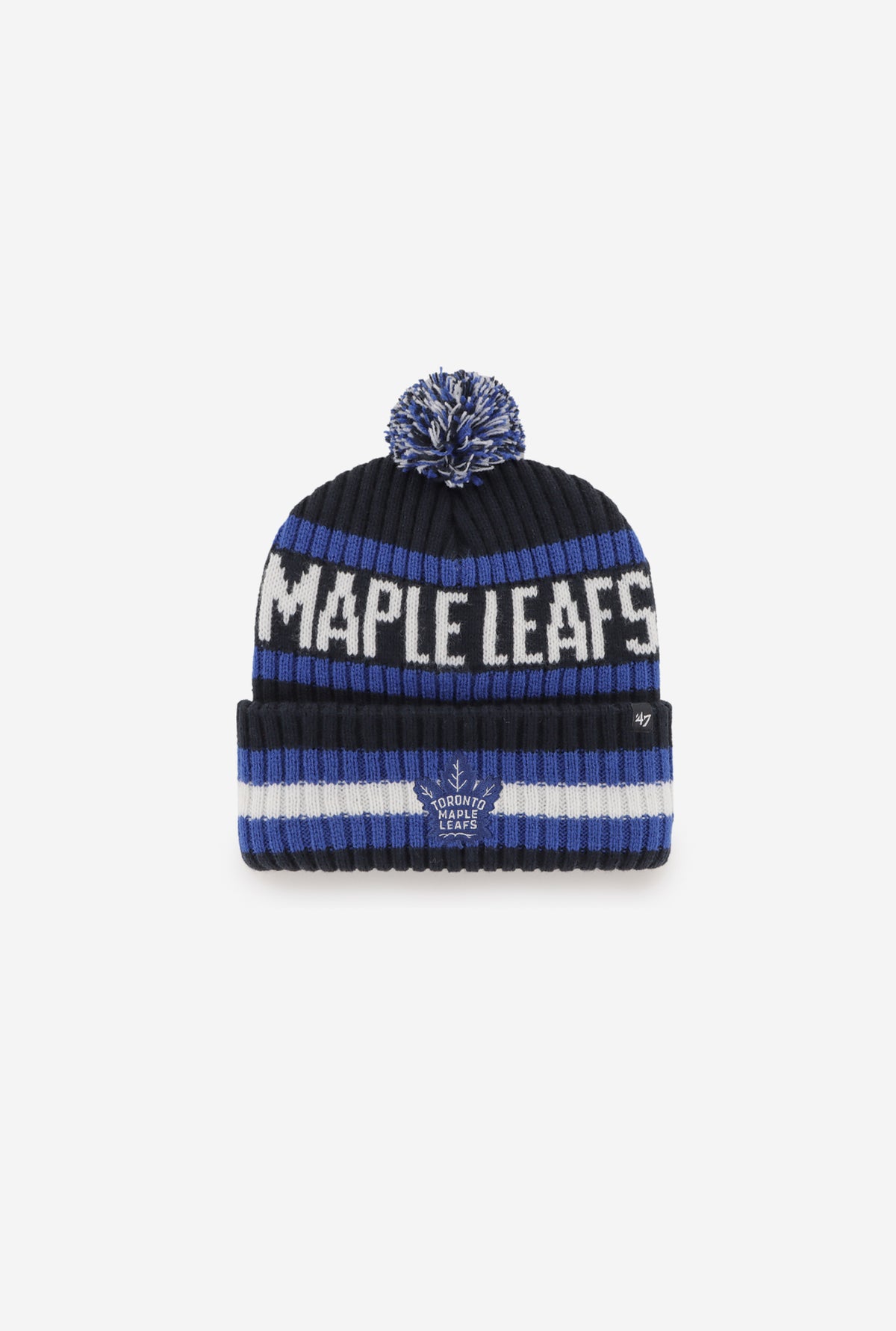 Toronto Maple Leafs Bering Cuff Knit Beanie - Navy