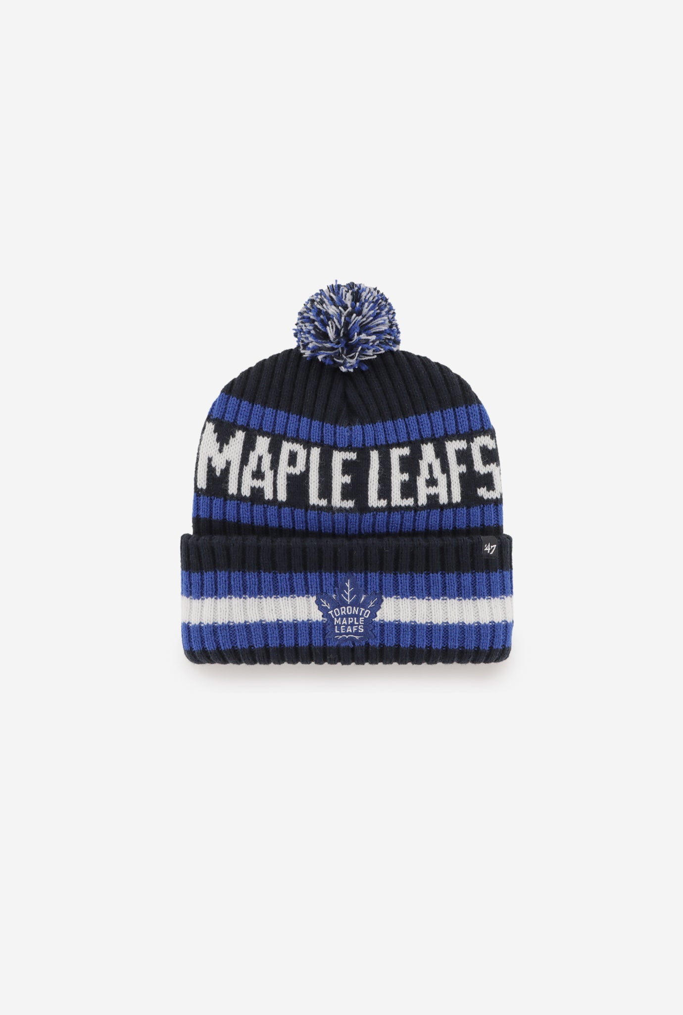 Toronto Maple Leafs Bering Cuff Knit Beanie - Navy