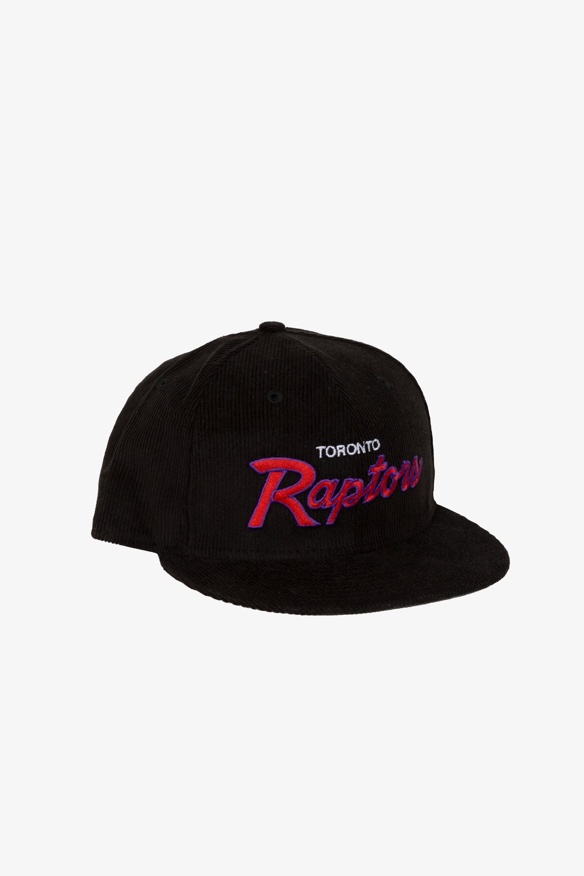 Toronto Raptors Corduroy Script 9FIFTY Snapback - Black