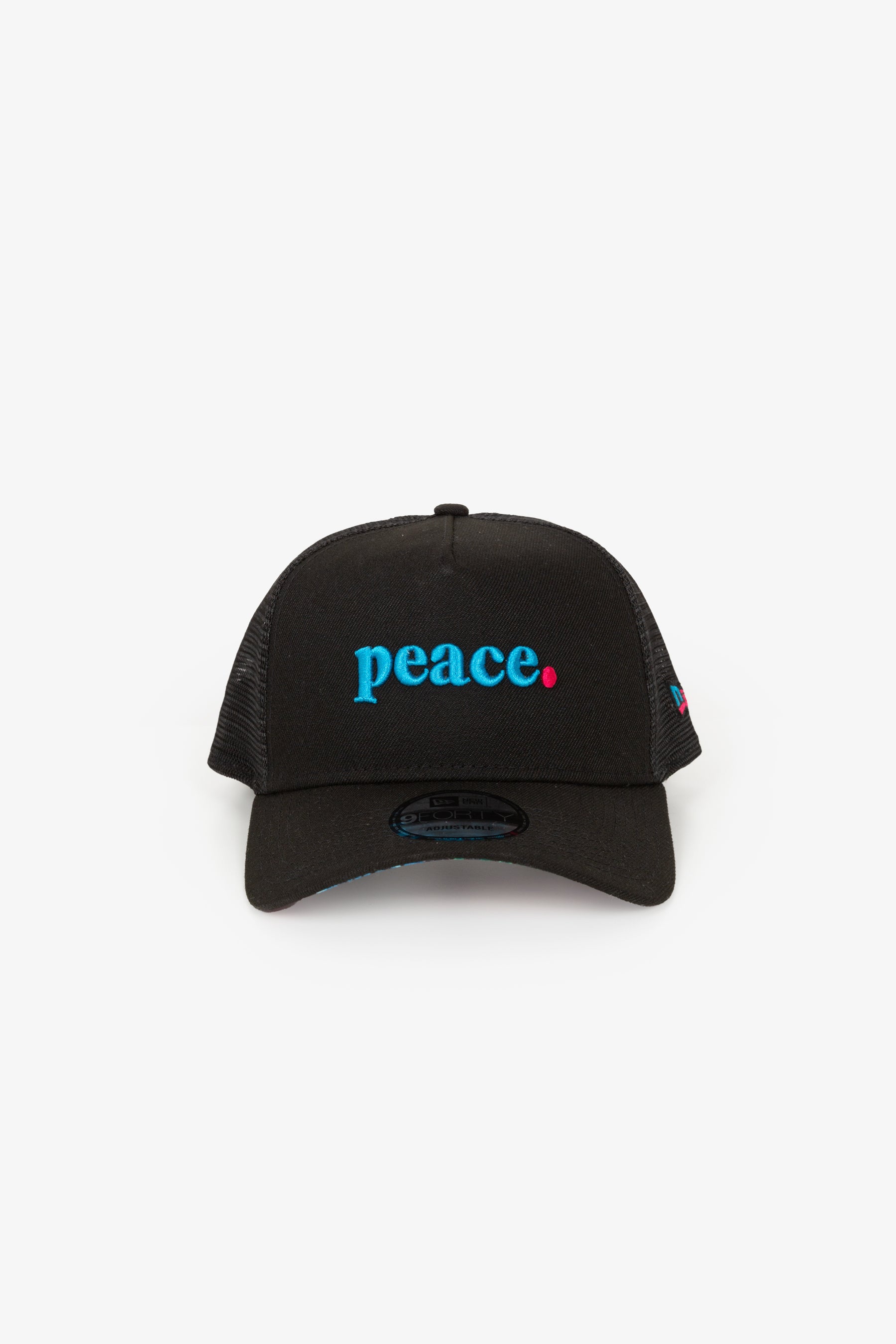 Peace How Are You Really 9FORTY Adjustable Cap - Black/ Floral