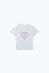 Polly Pocket™ x P/C Rhinestone Baby Tee - White