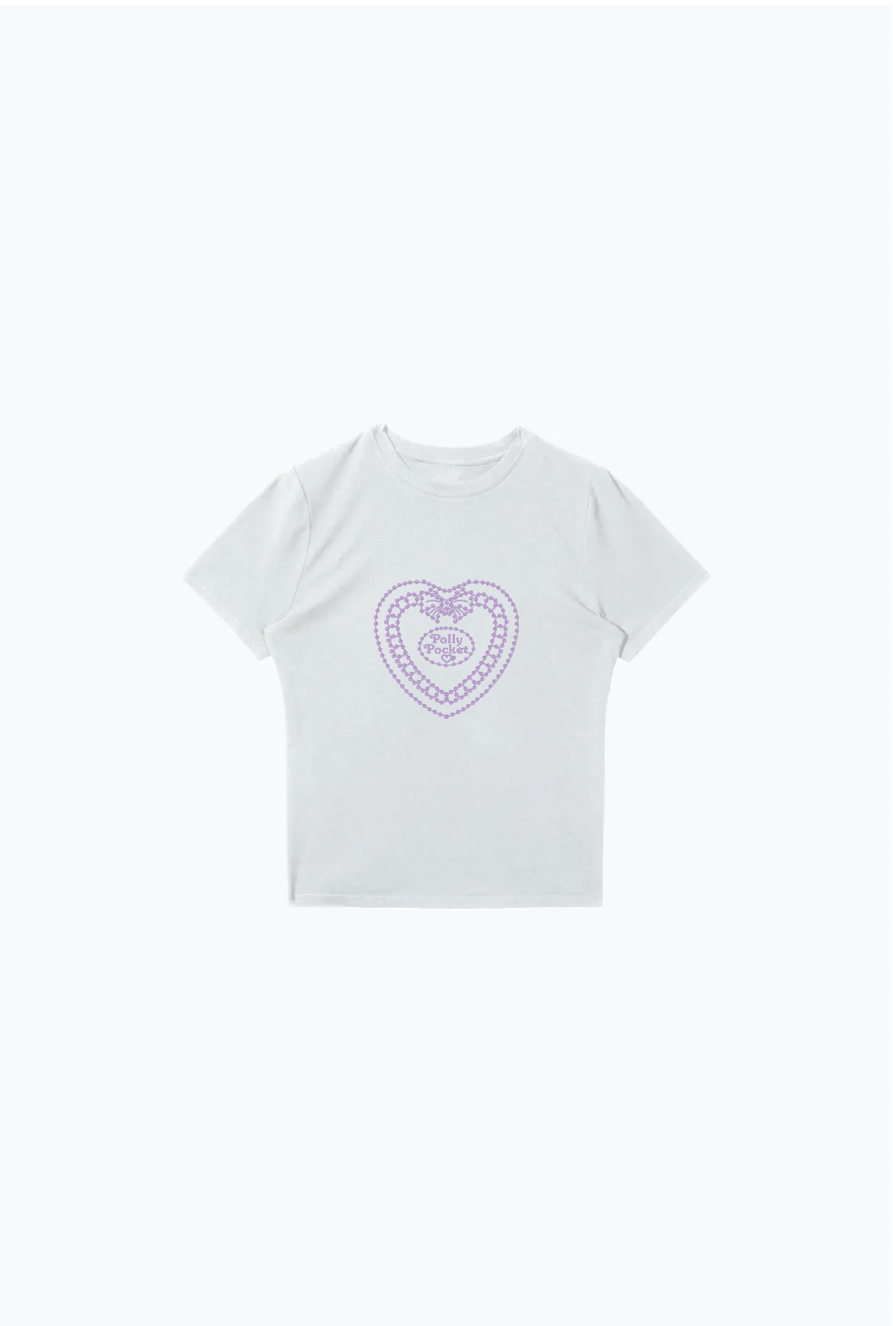 Polly Pocket™ x P/C Rhinestone Baby Tee - White