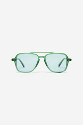 P/C x Ollie Quinn I'm Good Sunnies  - Forest Green