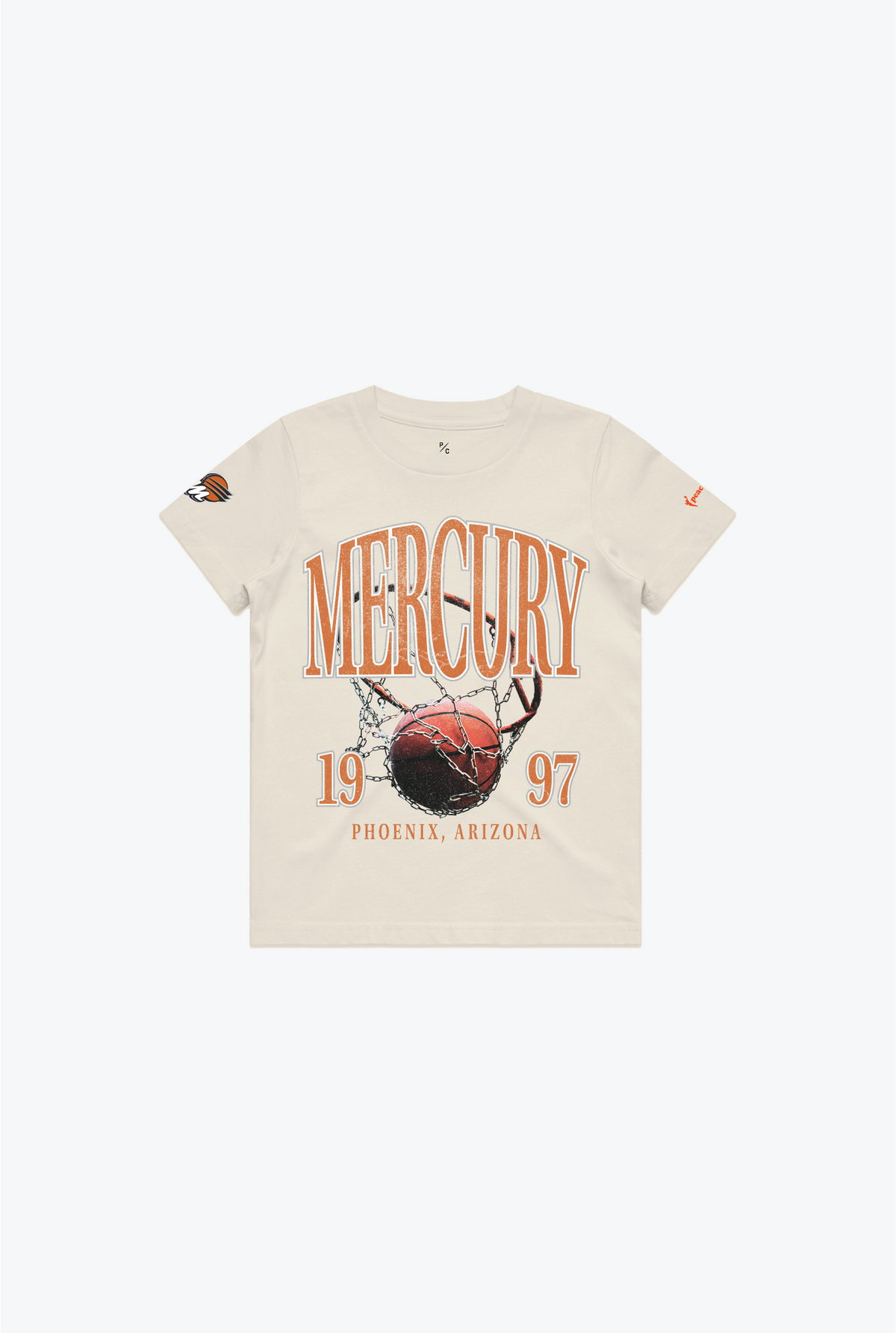 Phoenix Mercury Kids T-Shirt - Ivory