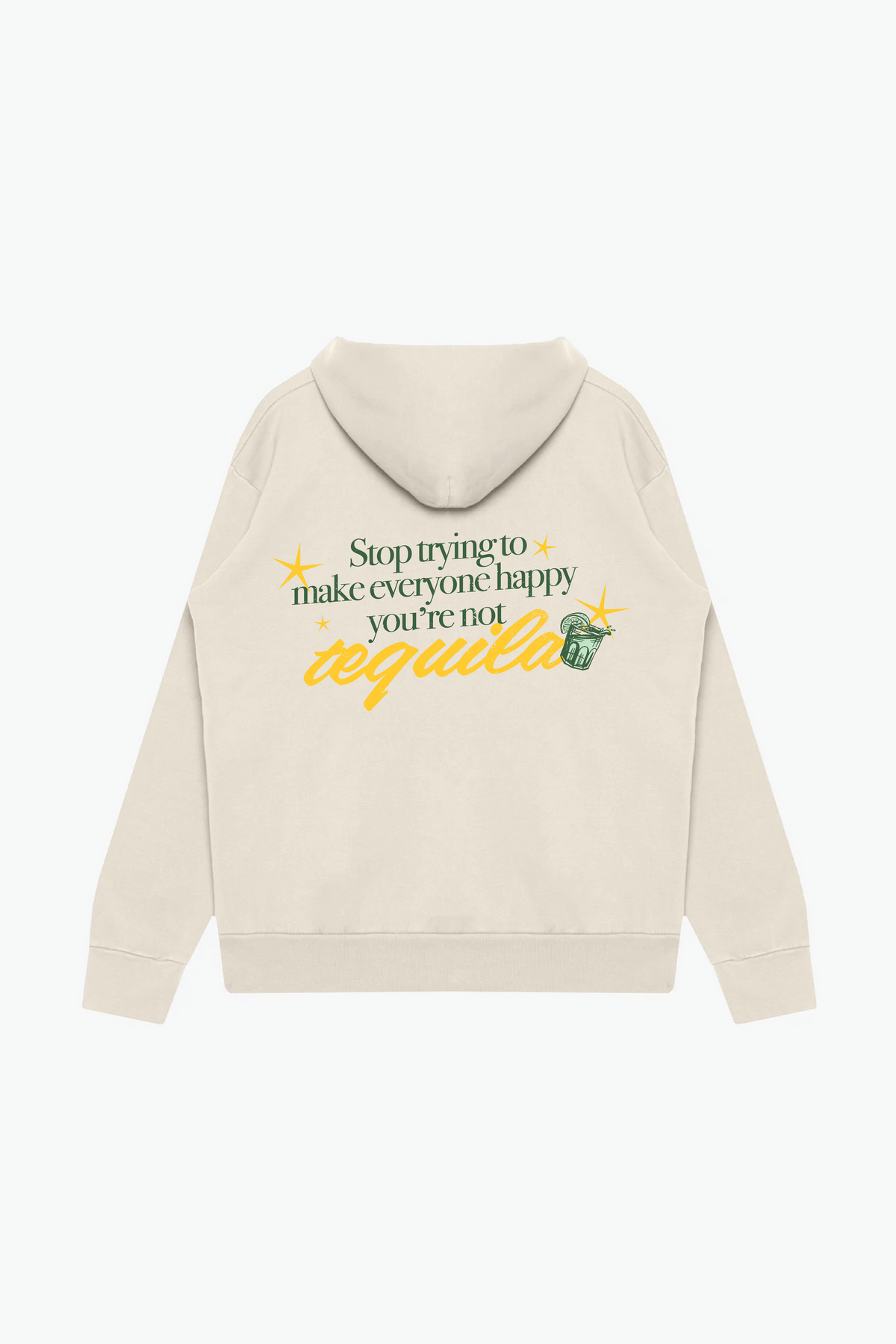 You're Not Tequila Heavyweight Hoodie - Ivory