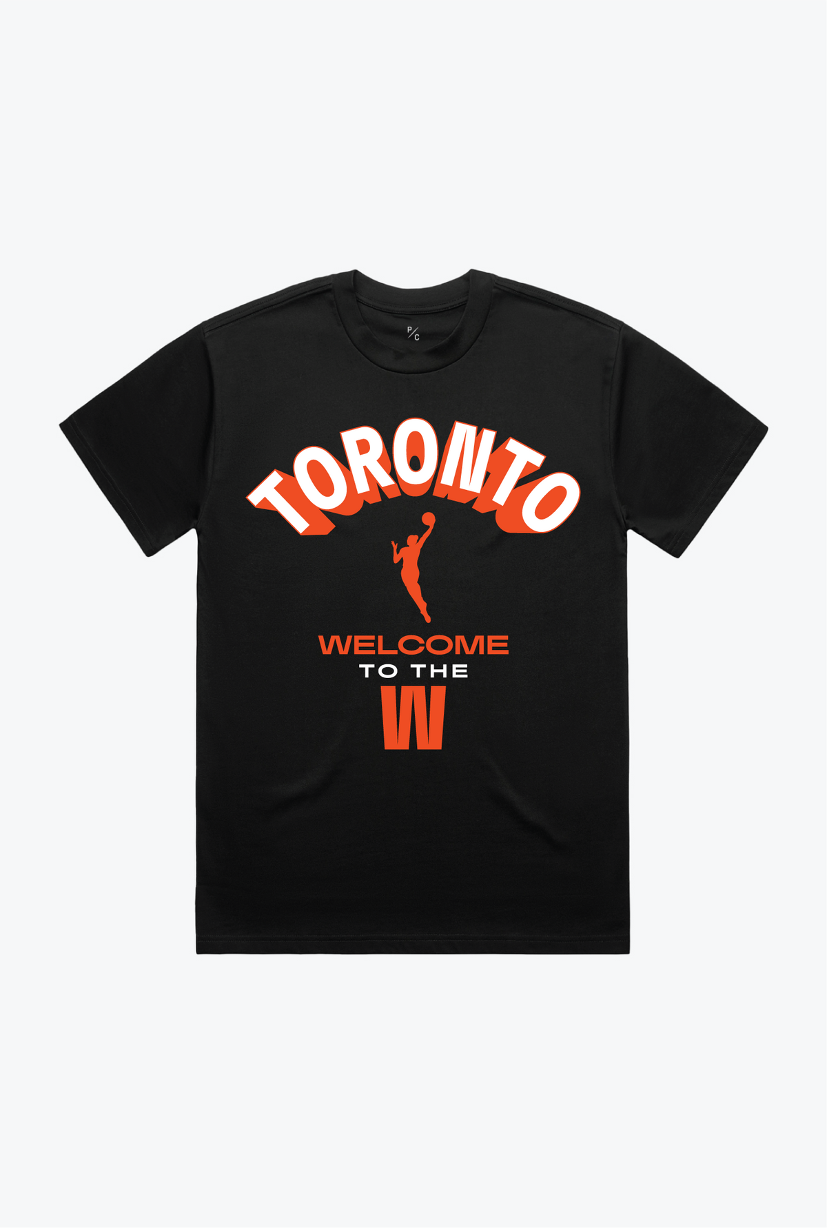 Welcome Toronto WNBA T-Shirt - Black