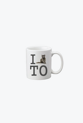 Tasse I Heart TO - Blanc