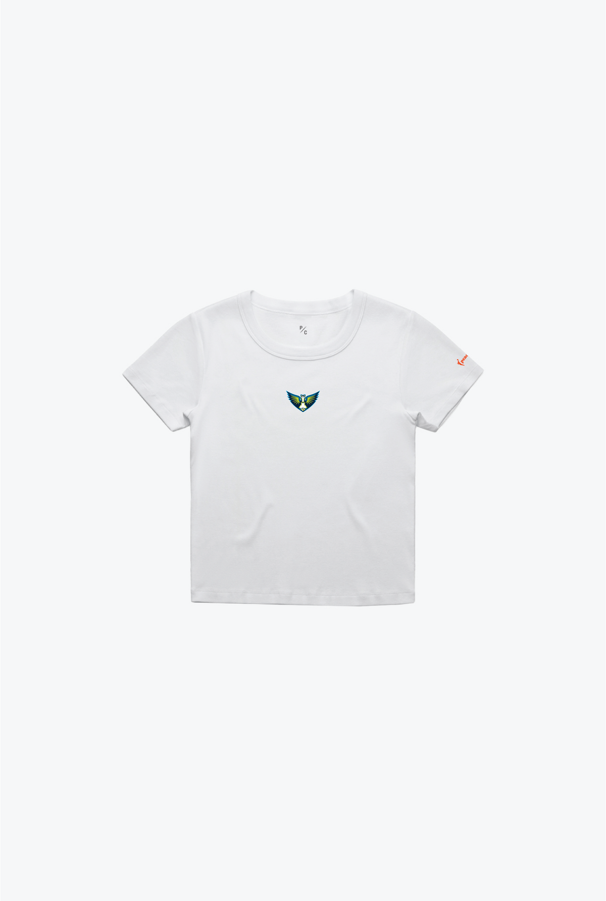 Dallas Wings Baby Tee - White