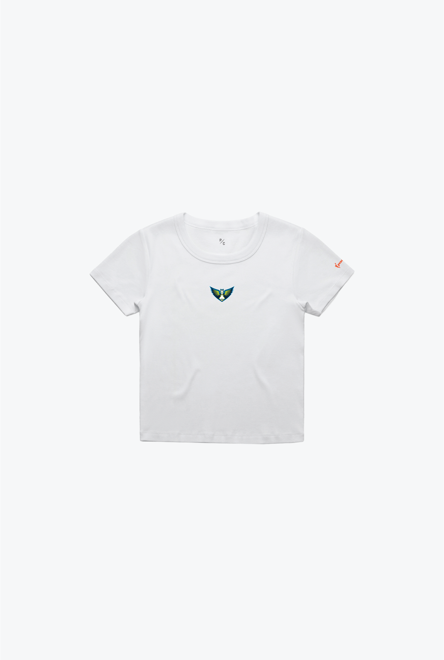 Dallas Wings Baby Tee - White