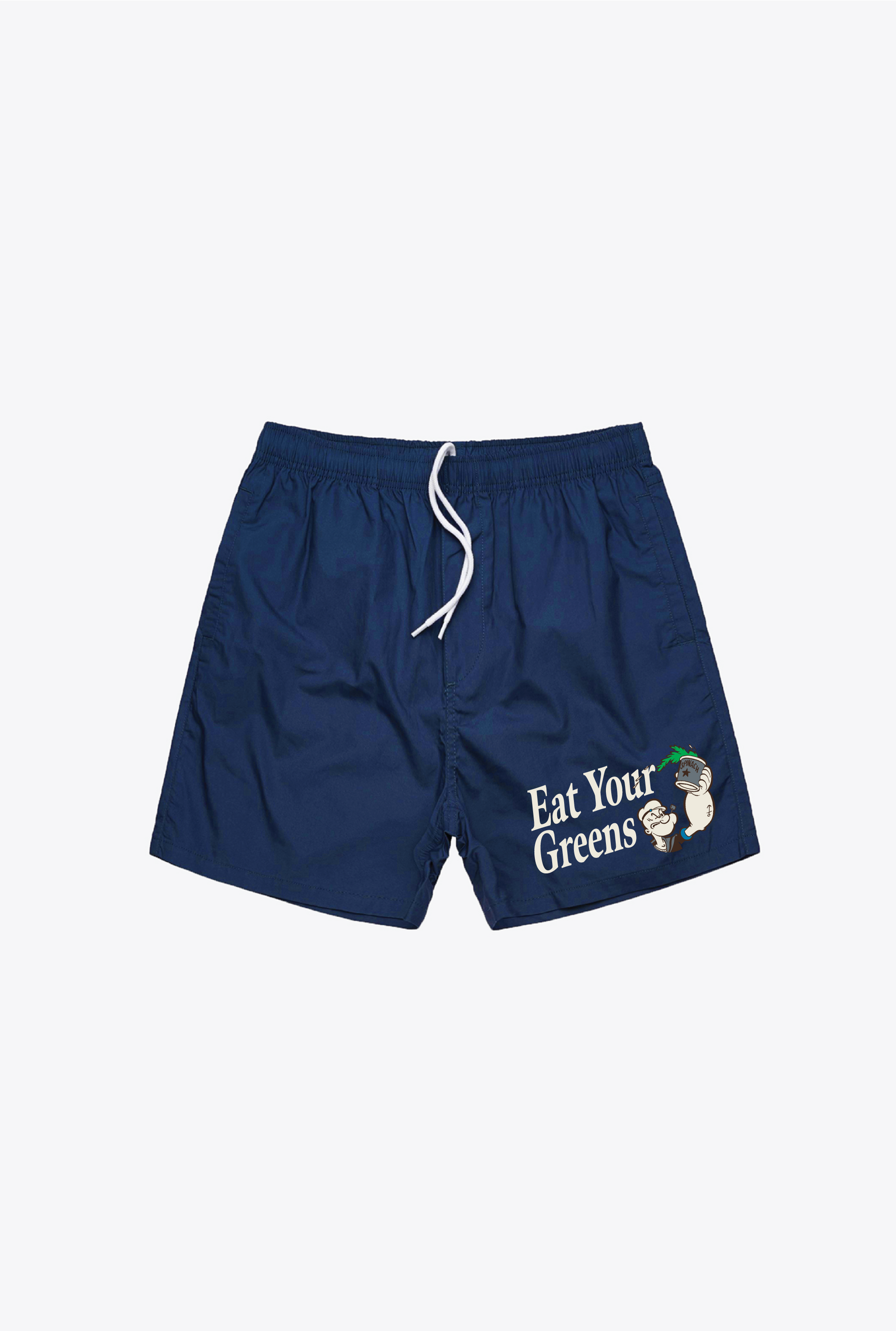 P/C x Popeye Eat Your Greens Board Shorts - Navy