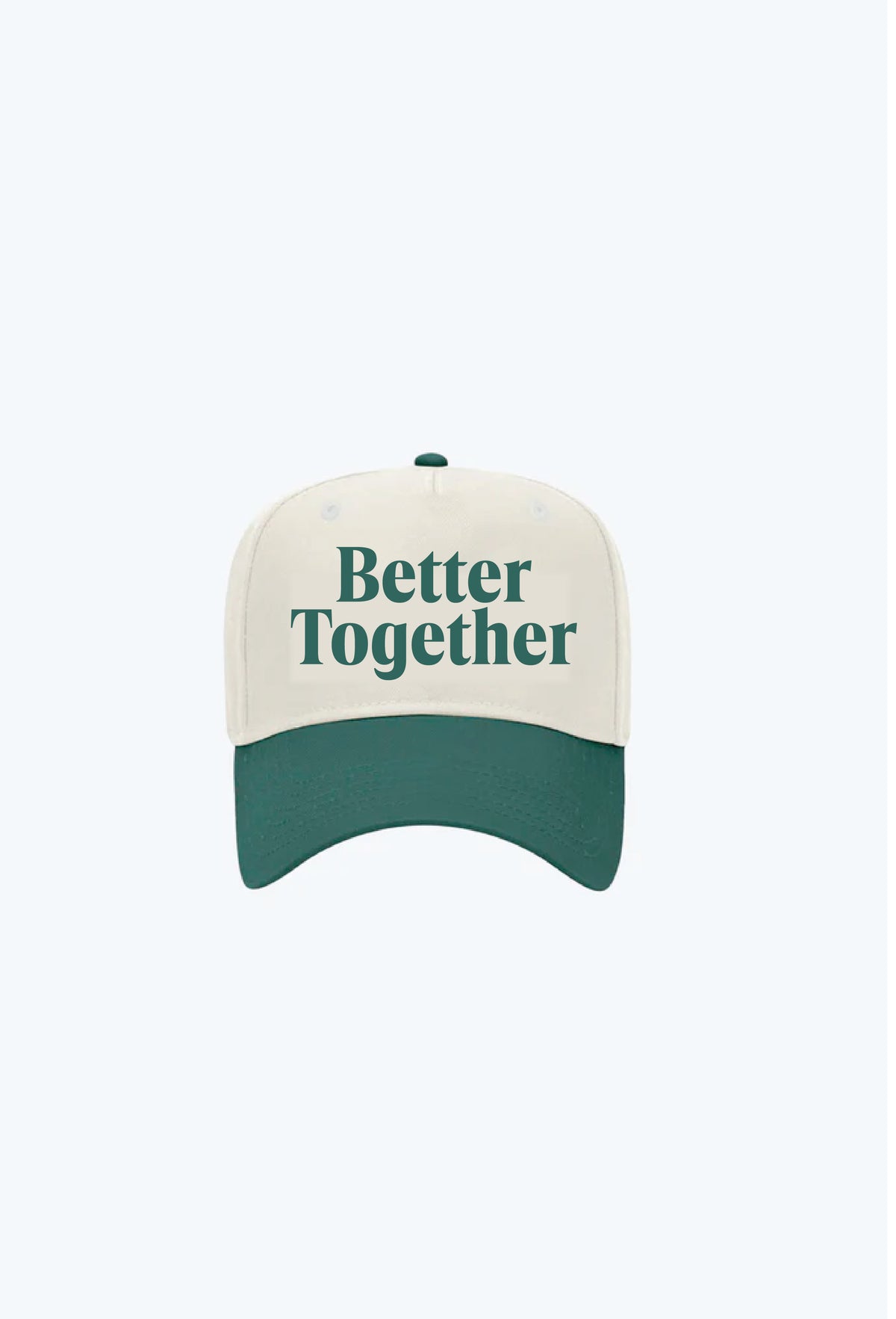 Better Together A-Frame Cap - Grün/Elfenbein