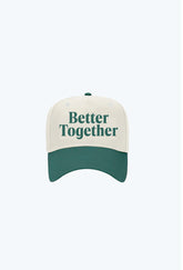 Casquette Better Together A-Frame - Vert/Ivoire