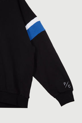 Toronto Blue Jays Oversized Rugby - Black