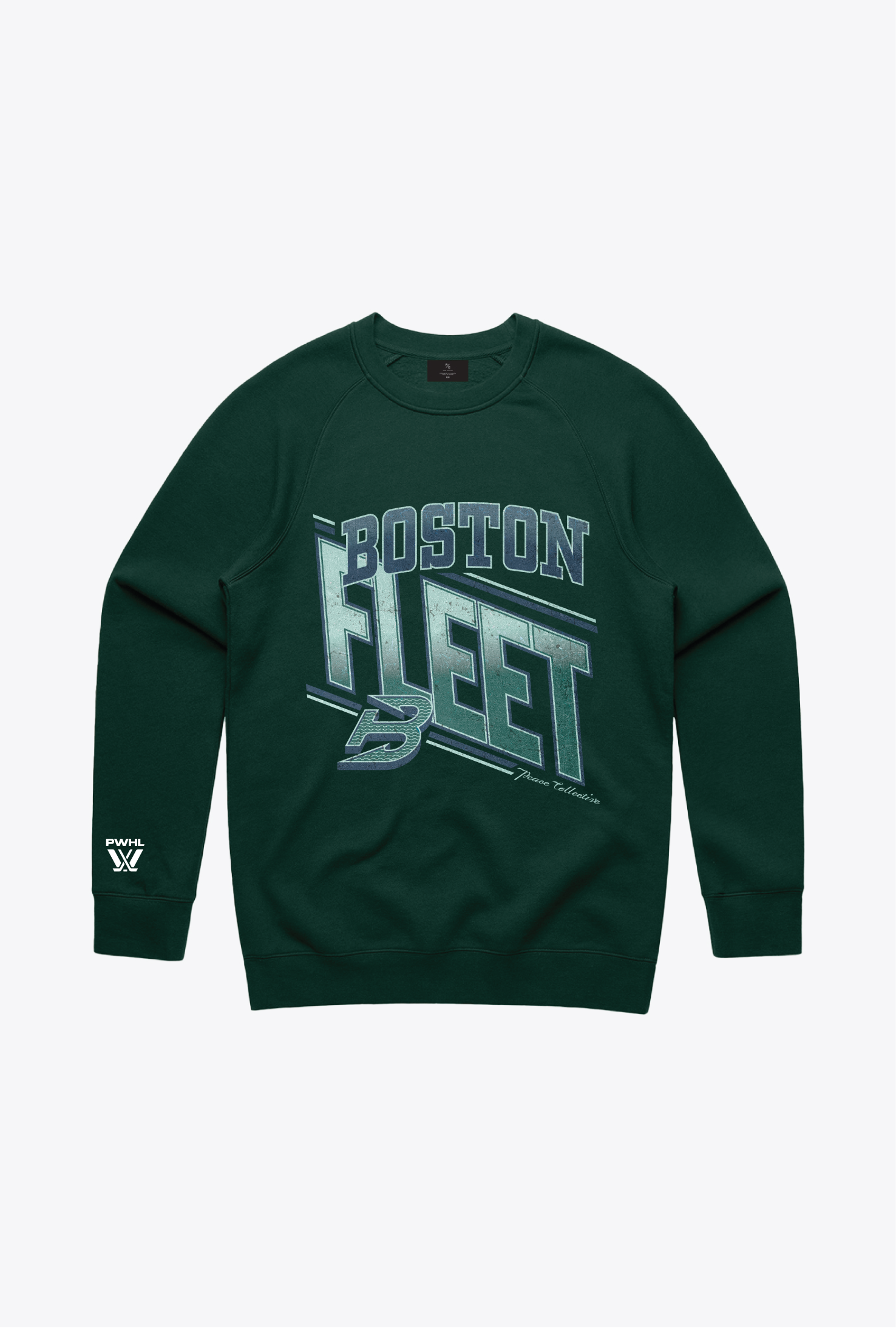 Pull ras du cou Boston Fleet - Vert