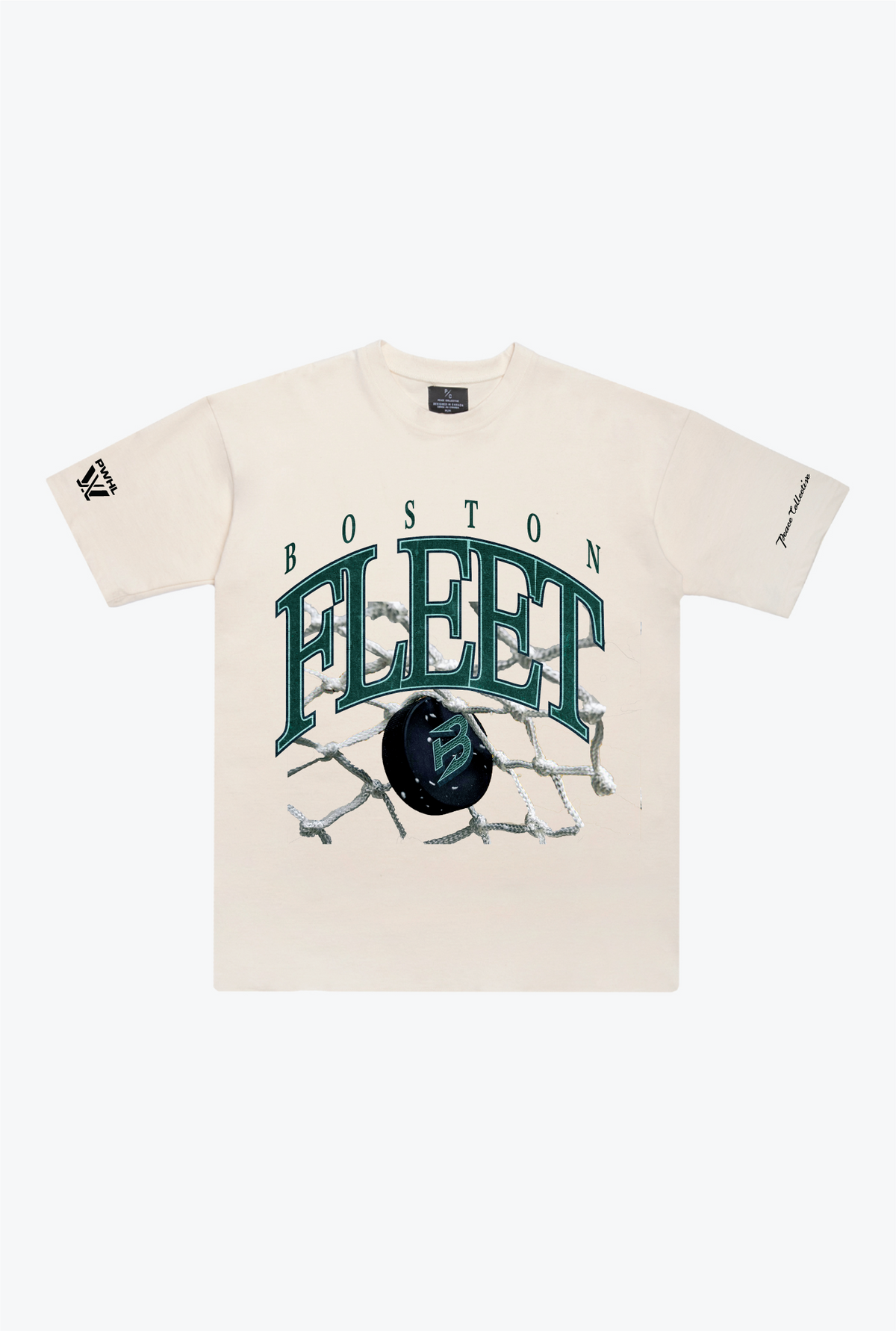 Boston Fleet Heavyweight T-Shirt - Ivory