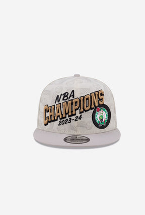 Boston Celtics 2024 NBA Champions 9FIFTY Snapback - Cream