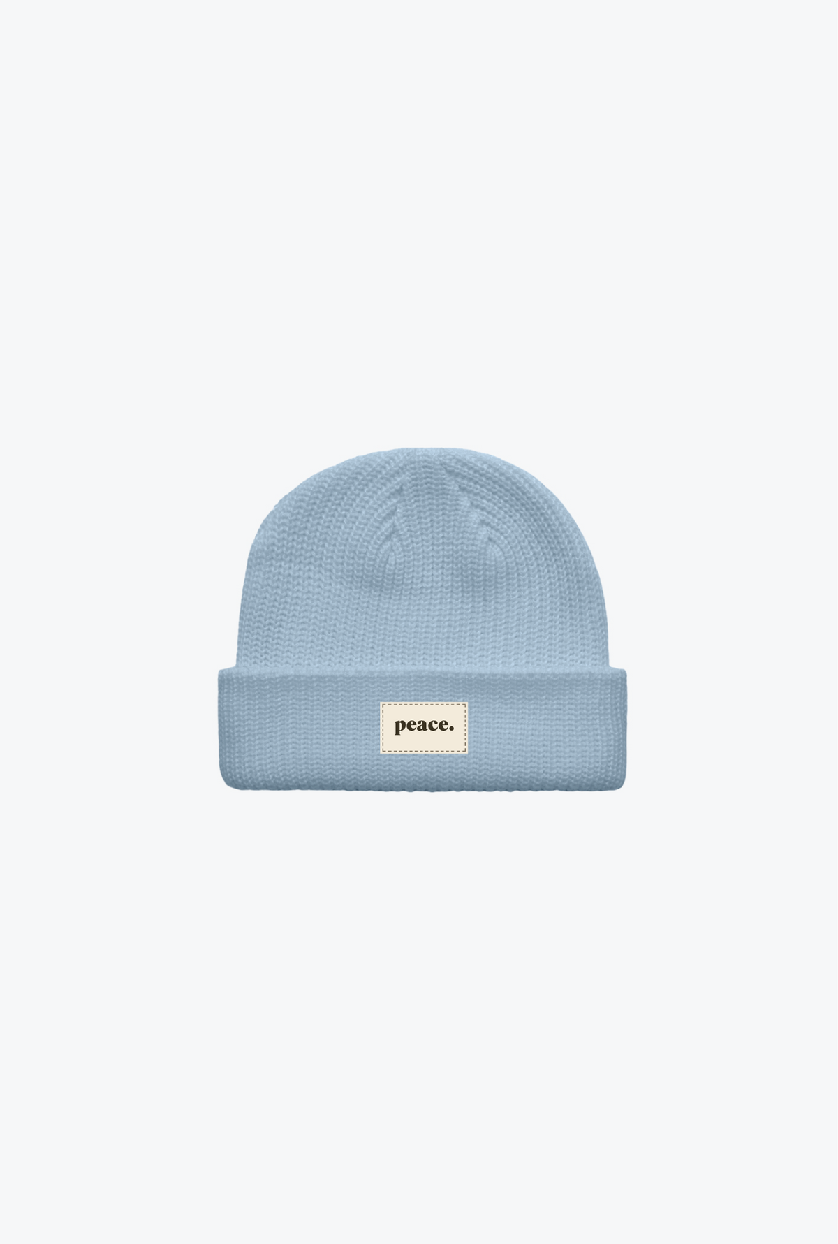 Bonnet de pêcheur Peace Basics - Bleu glacier