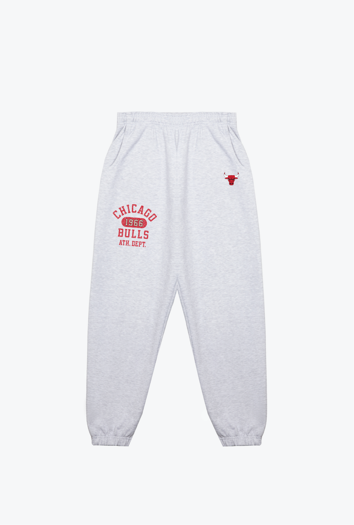 Chicago Bulls Athletic Club Heavyweight Jogger - Ash