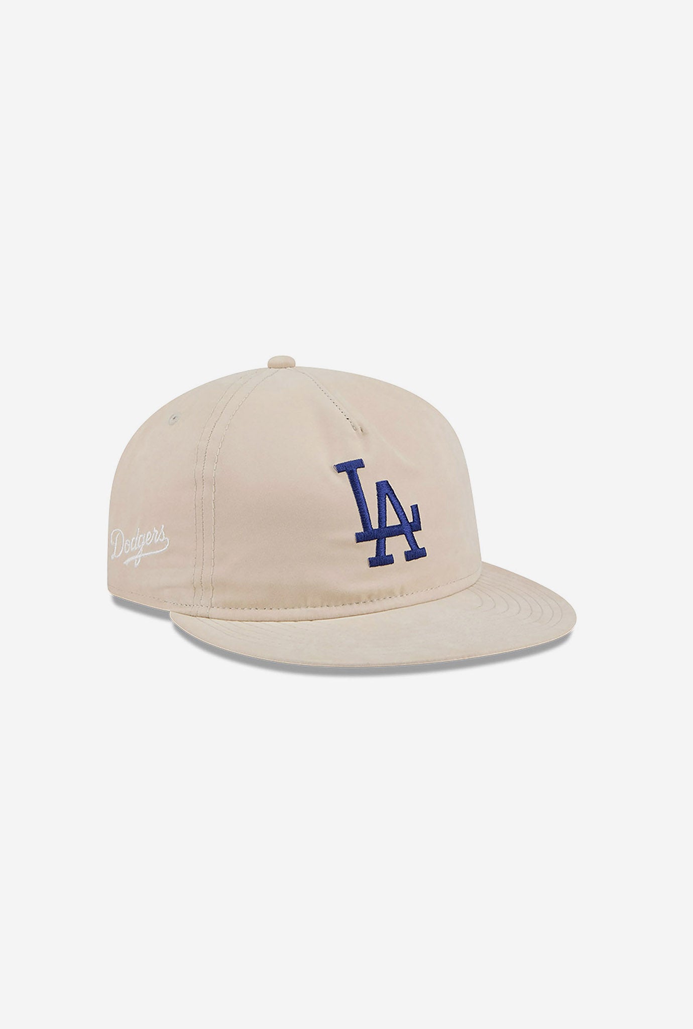 Los Angeles Dodgers Brushed Nylon 9FIFTY Snapback - Stone