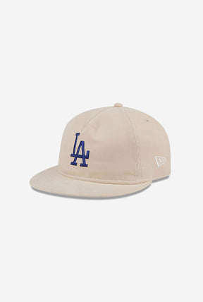 Los Angeles Dodgers Brushed Nylon 9FIFTY Snapback - Stone