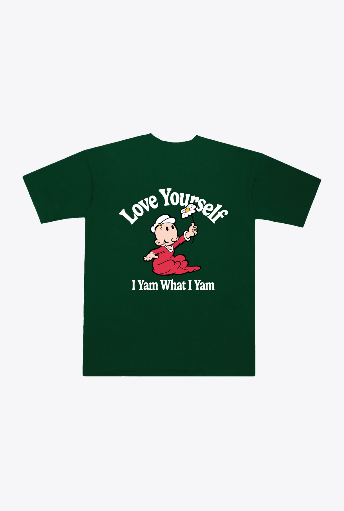 P/C x Popeye „Love Yourself“-T-Shirt - Waldgrün