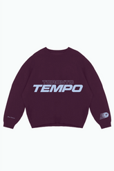 Toronto Tempo Knit Sweater - Bordeaux