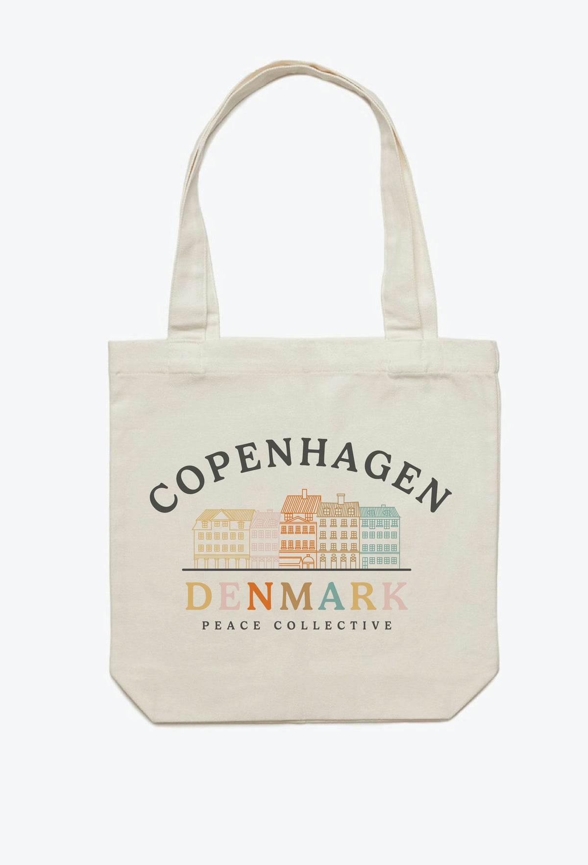 Sac fourre-tout Copenhagen Sketch - Naturel