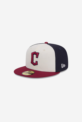 Cleveland Guardians 2024 City Connect 59FIFTY Fitted - White/ Red