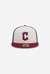 Cleveland Guardians 2024 City Connect 59FIFTY Fitted - White/ Red