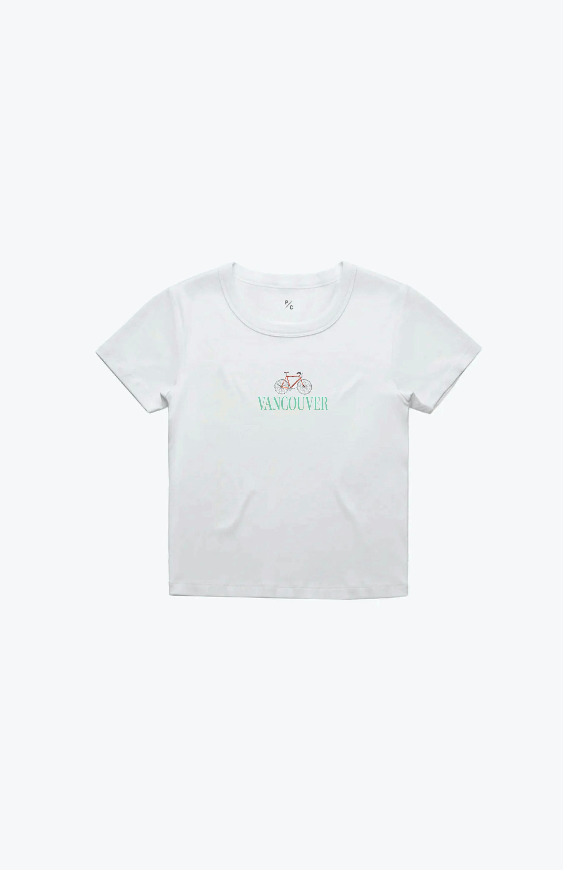 Vancouver Icon Baby Tee - White