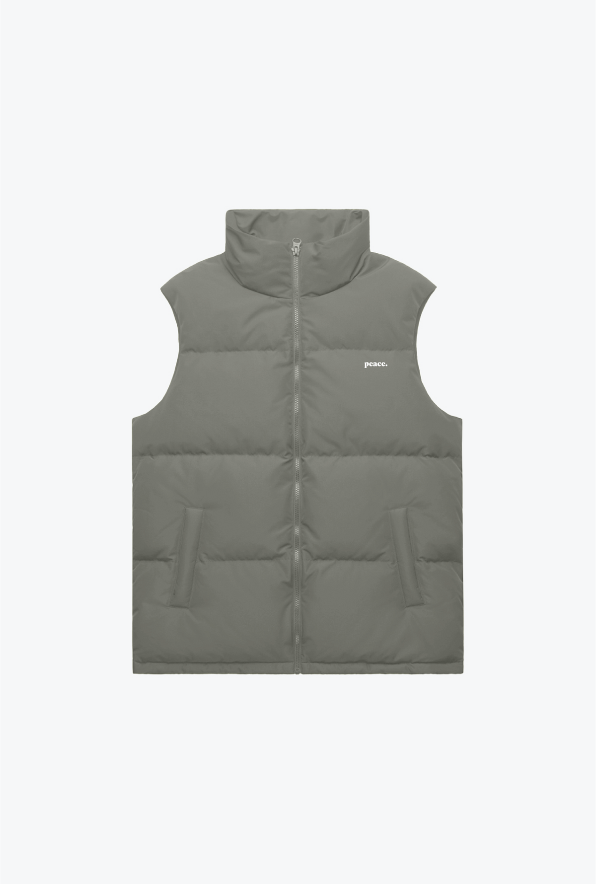 Gilet matelassé Peace Basics - Vert sauge