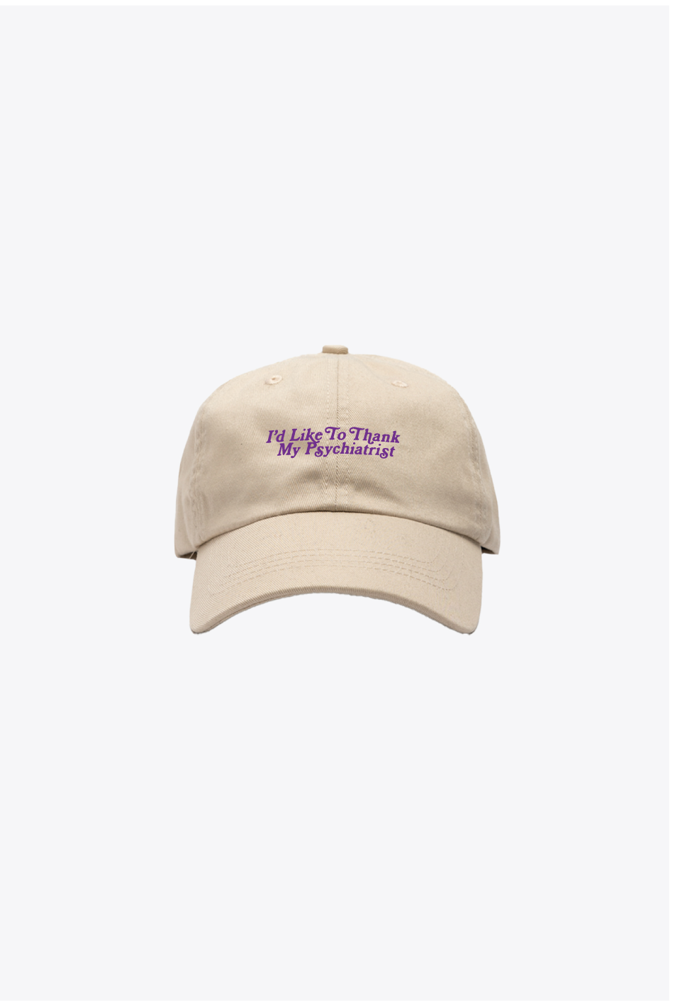 Casquette Dad P/C x Metta World Peace - Ivoire