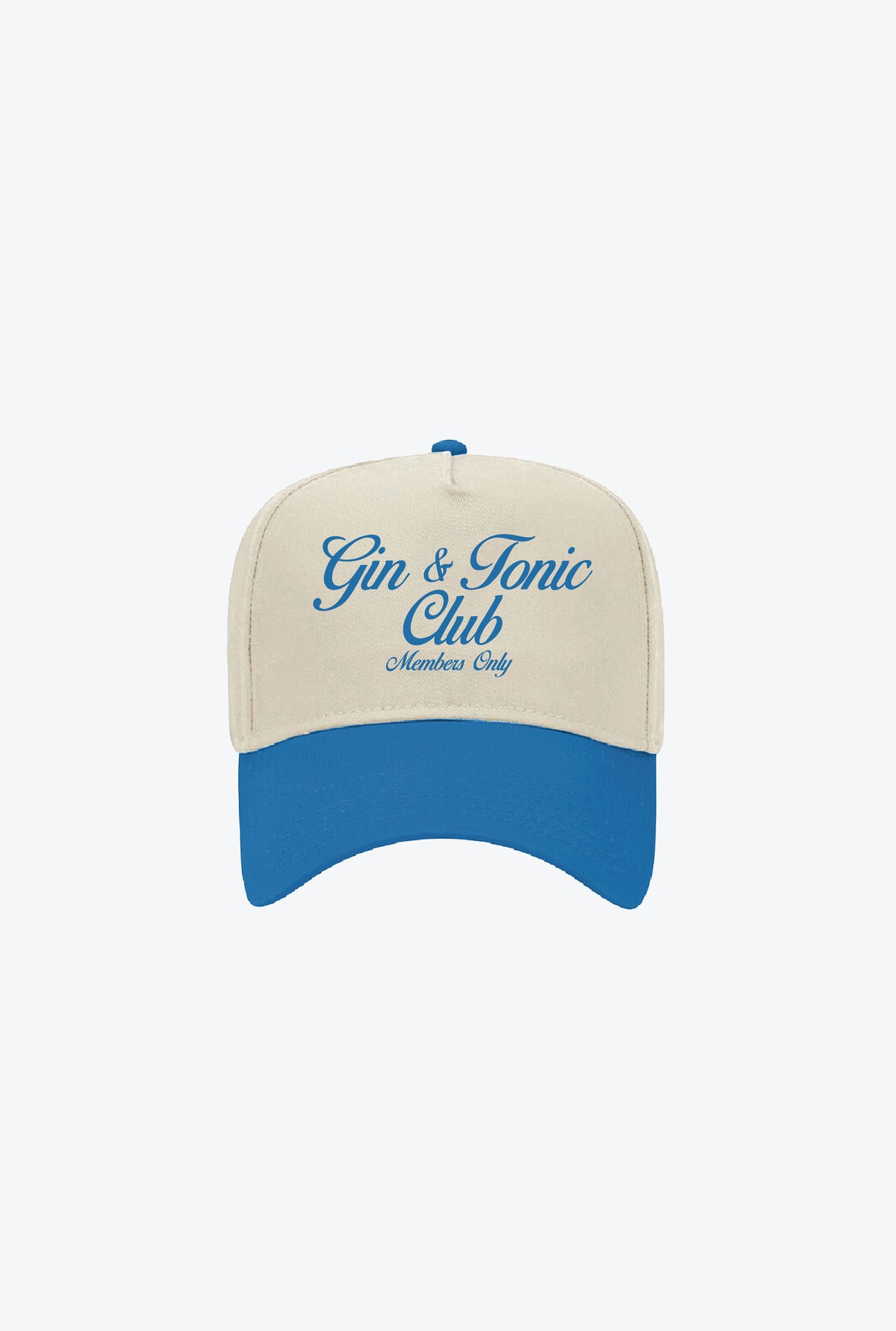 Casquette A-Frame Gin &amp; Tonic - Royal / Ivoire