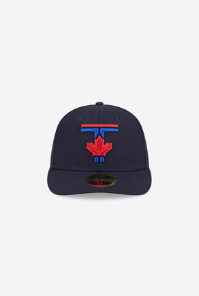 Casque City Connect 59FIFTY à profil bas ajusté des Blue Jays de Toronto 2024 - Bleu marine