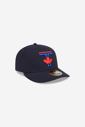 Casque City Connect 59FIFTY à profil bas ajusté des Blue Jays de Toronto 2024 - Bleu marine