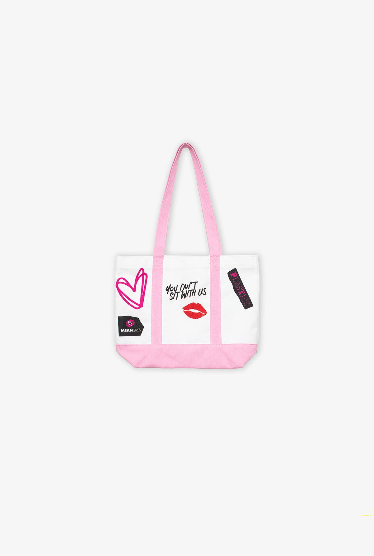 P/C x Mean Girls Mini Tote Bag - Ivory/Pink