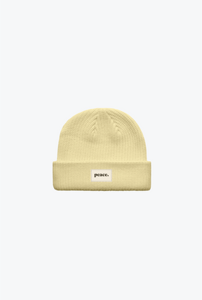 Peace Basics Fisherman Beanie - Panna Cotta