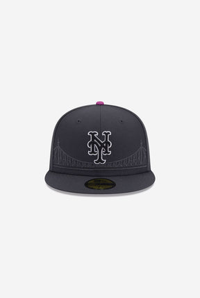 New York Mets 2024 City Connect 59FIFTY Fitted - Graphite