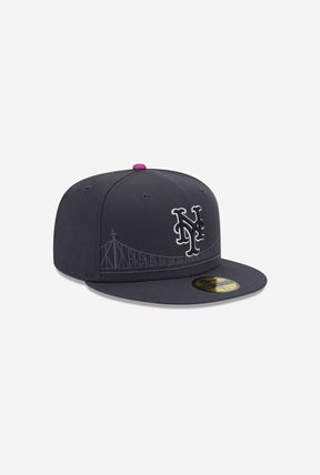 New York Mets 2024 City Connect 59FIFTY Fitted - Graphite