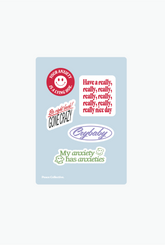 Mental Health Sticker Pack - Multicolour