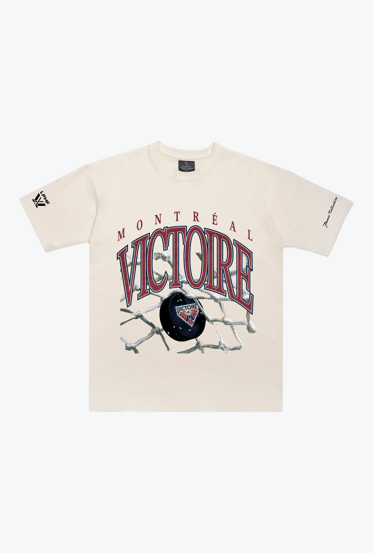 Montréal Victoire Heavyweight T-Shirt - Ivory