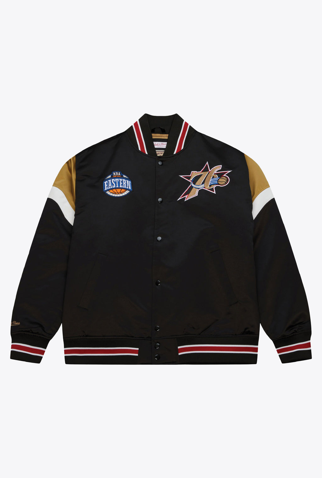 Philadelphia 76ers Heavyweight Satin Jacket