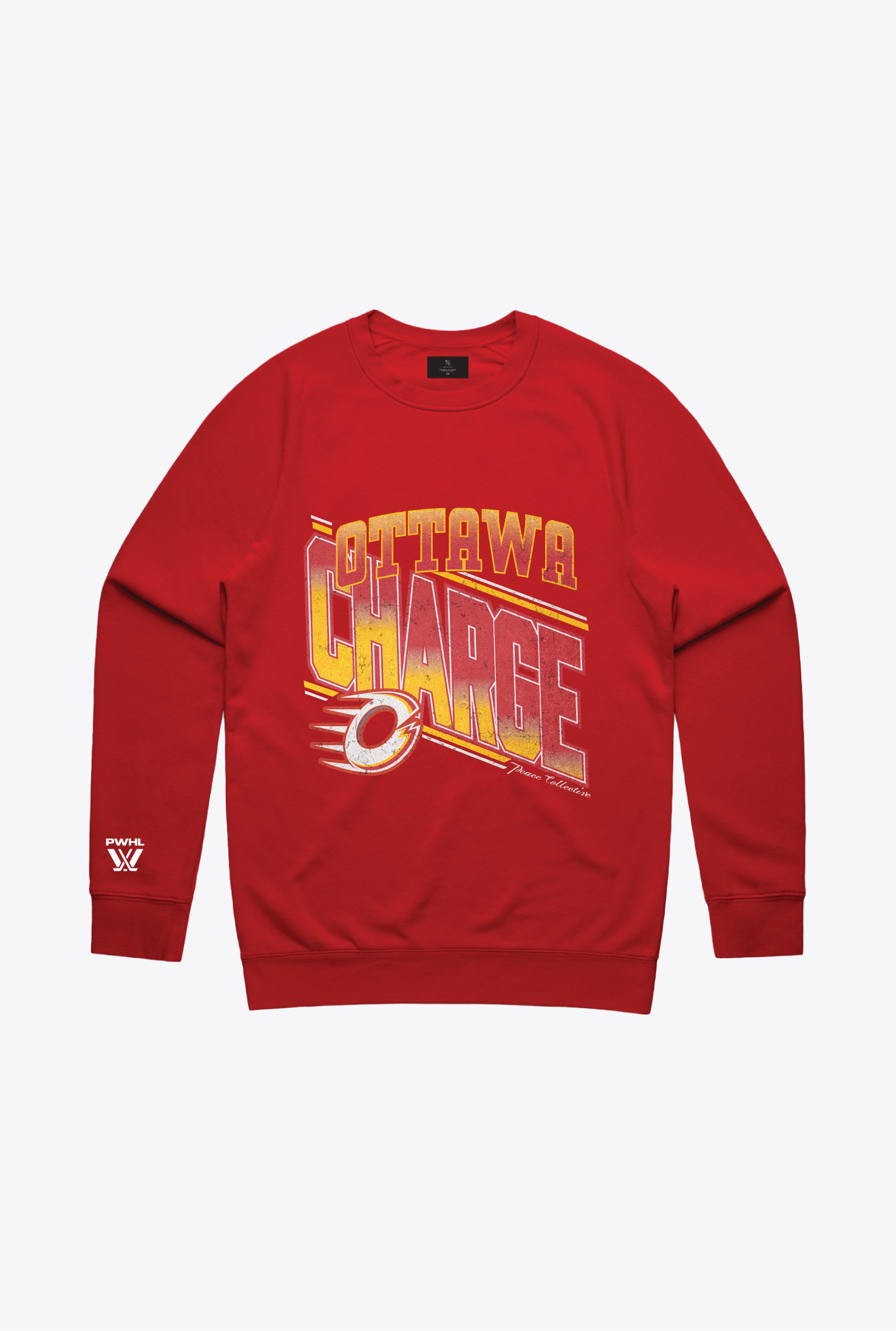 Ottawa Charge Crewneck - Red