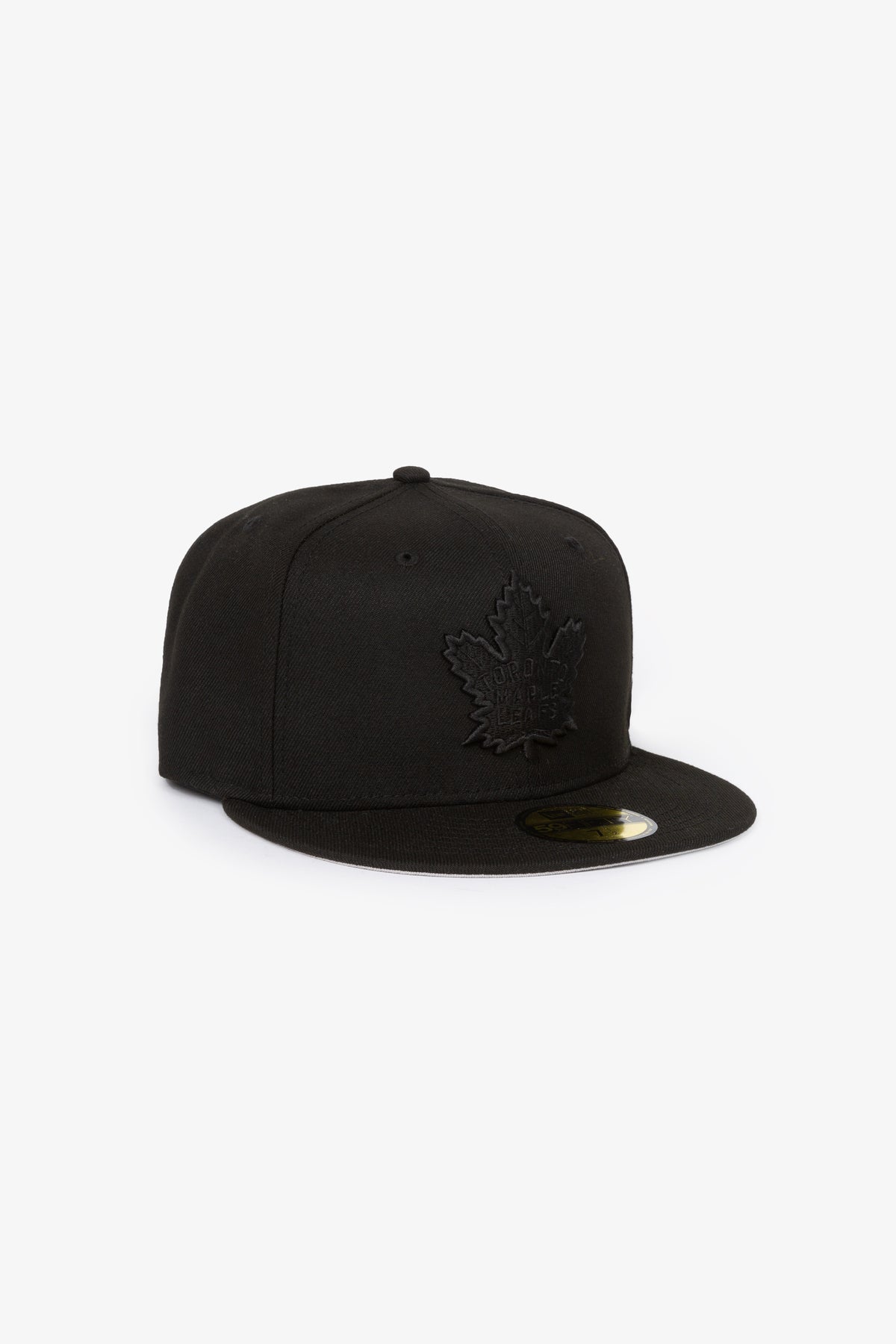 Toronto Maple Leafs 59FIFTY Fitted Cap - Black/ Black