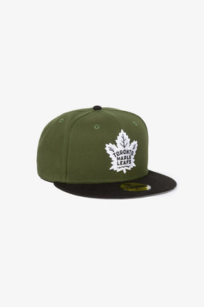 Toronto Maple Leafs 59FIFTY Fitted Cap - Olive