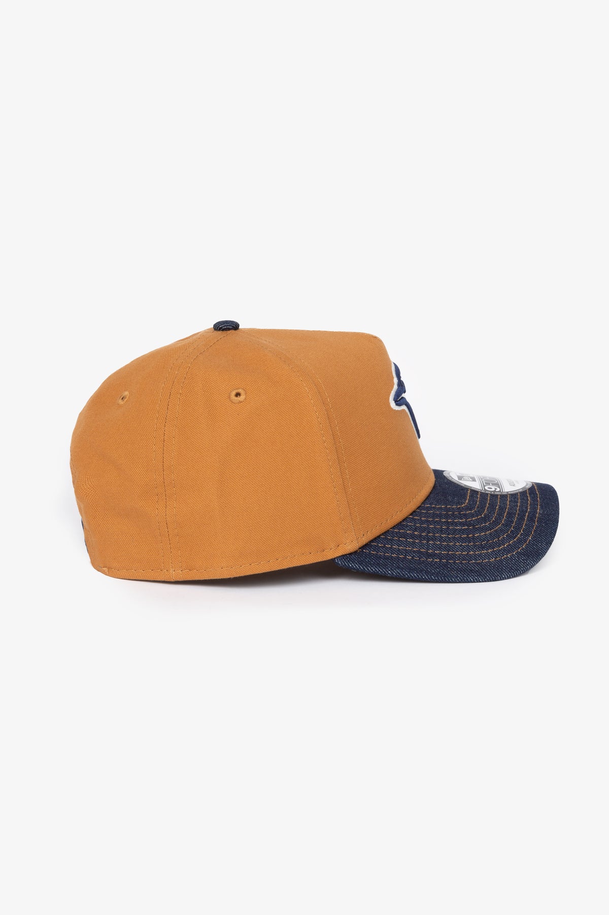 Toronto Blue Jays Denim 9FORTY Adjustable Cap - Camel