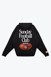 Sunday Football Club Heavyweight Hoodie - Black