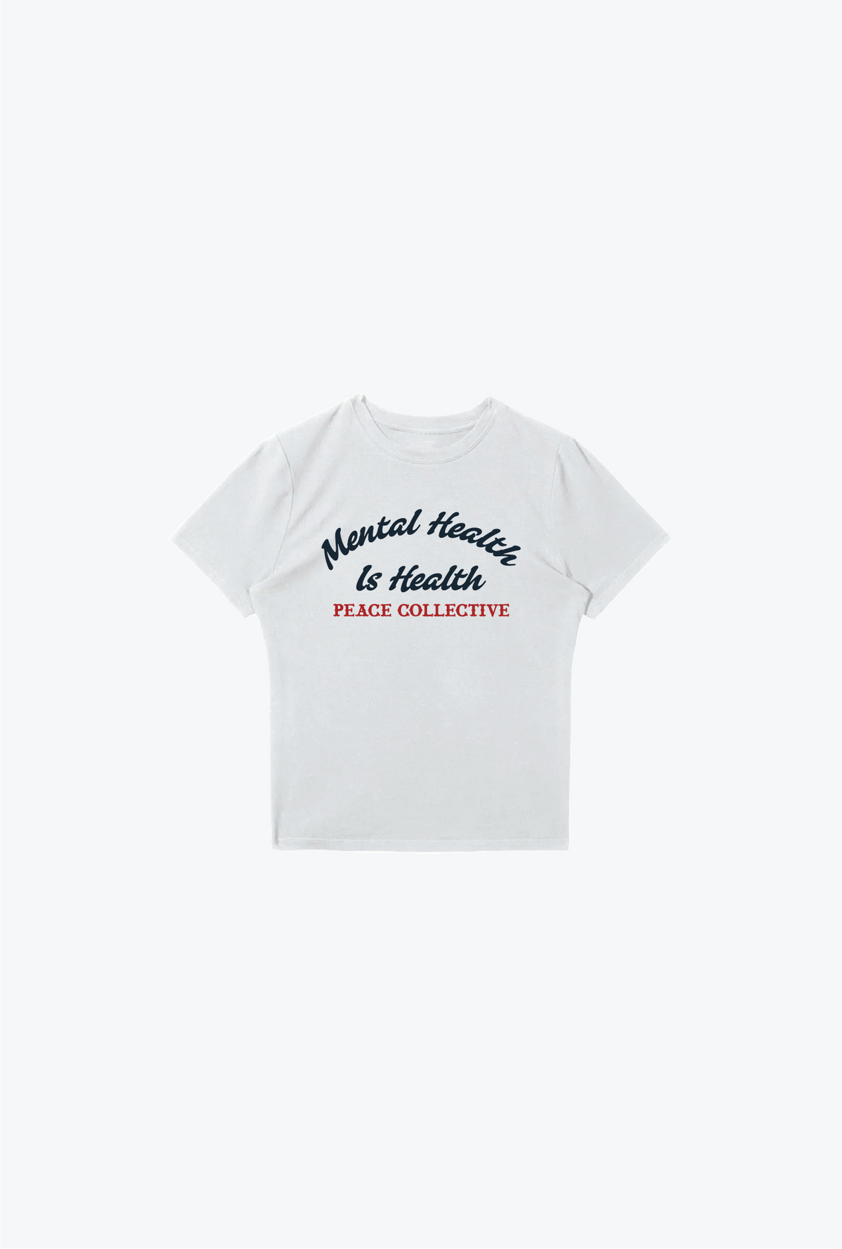 Mental Health is Health Baby T-Shirt - Weiß