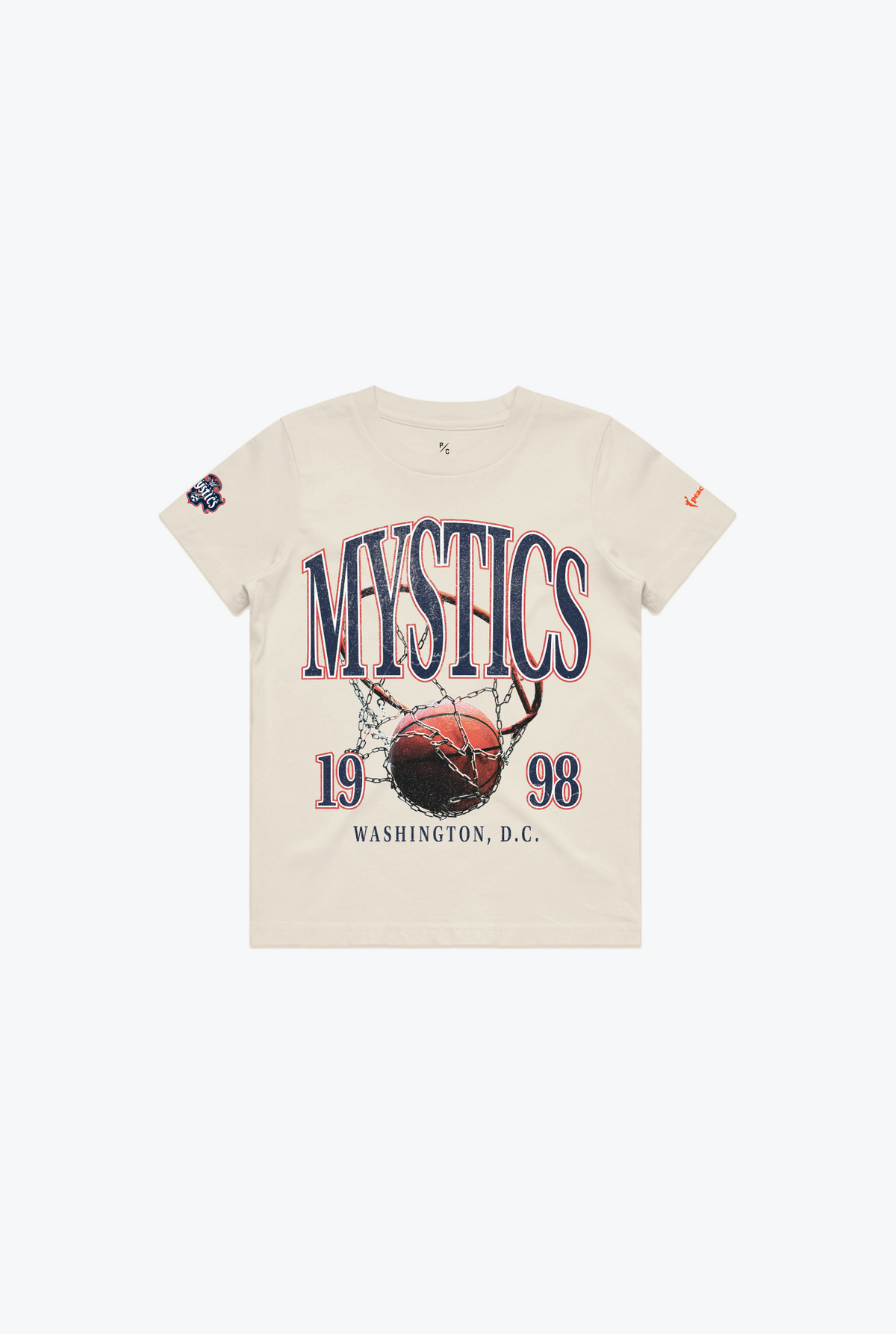 Washington Mystics Kids T-Shirt - Ivory